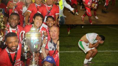 Estrella Roja hizo historia y así celebró su inolvidable ascenso a la Liga Nacional del fútbol hondureño.