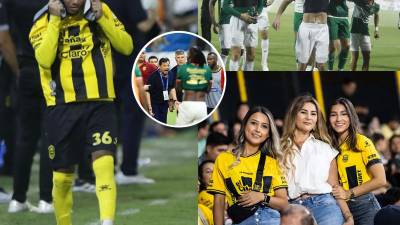 Las imágenes que dejó el derbi sampedrano que Marathón y Real España empataron 1-1, dando el boleto a la final al Monstruo Verde y quedando eliminado el cuadro aurinegro.
