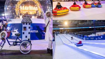 El Real Madrid volvió a sorprender al mundo al transformar el estadio Santiago Bernabéu en un auténtico escenario navideño, demostrando una vez más la versatilidad de su renovado templo deportivo.
