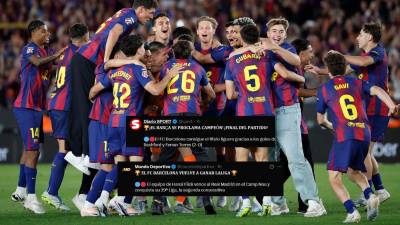 El Barça campeón de LaLiga vuelve a ser tendencia mundial. La prensa deportiva reacciona al título y las opiniones del Real Madrid y Lionel Messi generan gran revuelo.