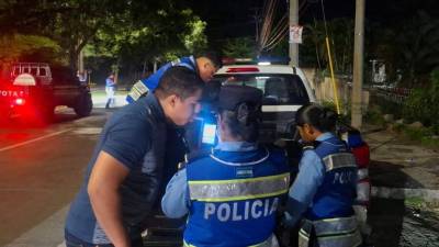 Los operativos se desarrollan en puntos estratégicos de alta circulación vehicular en San Pedro Sula.