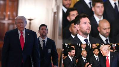 Lionel Messi y el Inter Miami fueron homenajeados por Donald Trump por haber ganado el título de la MLS 2025. En la Casa Blanca estuvo un hondureño presente y la reacción del argentino cuando el presidente de Estados Unidos mencionó a Cristiano Ronaldo.