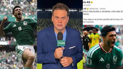 La victoria de México sobre Sudáfrica dio la vuelta al mundo y los principales medios internacionales destacaron el debut del Tri en la Copa Mundial. David Faitelson no quedó contento y lanzó advertencia.