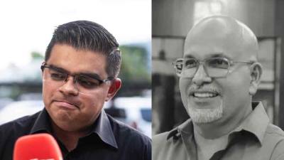 Rely Maradiaga llegó a despedir a Orinson Amaya en San Pedro Sula.