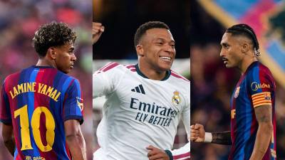 Así marcha la tabla de goleadores de la Liga Española 2026-2027 tras el Clásico Barcelona vs Real Madrid. Mbappé marcó un doblete y Raphinha contestó. La lucha por el Pichichi está apretada.