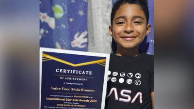 A sus apenas nueve años, el hondureño André Enoc Mejía Romero fue reconocido con el International Star Kids Awards 2025, convirtiéndose en el primer niño del país en ingresar a la comunidad mundial de niños prodigio. ¿Cómo logró un niño tan pequeño alcanzar un reconocimiento tan grande?