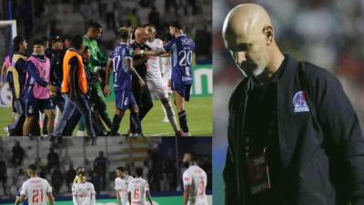 Las imágenes de la eliminación del Olimpia tras empatar (2-2) contra el Cartaginés en la vuelta de las semifinales de la Copa Centroamericana 2026 de la Concacaf.