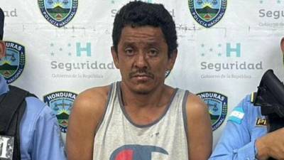 Momentos de la captura de alias “Enrique”.