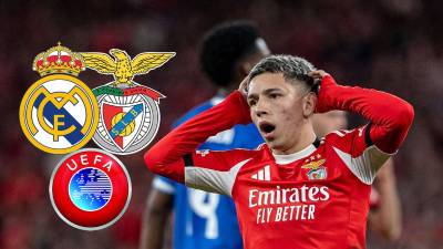 El Benfica ha tomado una decisión clave con Gianluca Prestianni antes del partido de vuelta contra el Real Madrid en los playoffs de la Champions League en el Bernabéu, tras el escándalo por el insulto racista del argentino contra Vinicius. El club luso también hizo un llamado a la UEFA, ¡ALERTA MÁXIMA!