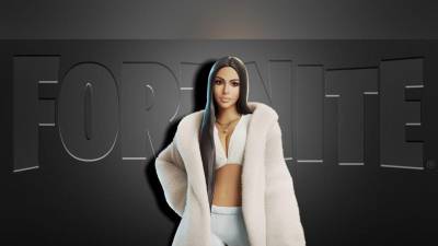 Así se ve el skin de Kim Kardashian en Fortnite.