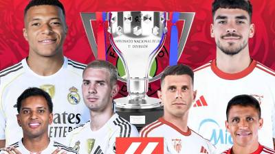 Real Madrid recibe al Sevilla en una prueba para los merengues en la Ligaa Española, en el Bernabéu.