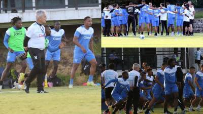 La Selección de Honduras completó su segundo día de entrenamientos bajo las órdenes de Reinaldo Rueda.