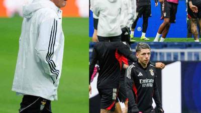 El entrenador portugués, Jose Mourinho regresó al Bernabéu tras varios años desde su salida de la institución blanca. Así fue el entrenamiento del Benfica previo al duelo ante Real Madrid por Champions.