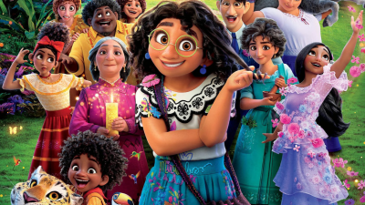 La película “Encanto” (Disney) sigue las aventuras de la familia Madrigal en un pueblo de Colombia.