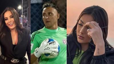 A la espera de poder definir su futuro ya que el mismo es una incógnita, el portero tico Keylor Navas ha recibido un mensaje de su polémica hijastra.