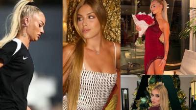 Revuelo en las redes sociales luego de que jugador profesional comenzó un noviazgo con la hija del director deportivo de su club cuando anteriormente estuvo de romance con la futbolista más bella del mundo.
