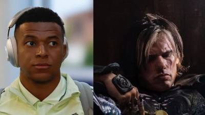 Revuelo en las redes sociales tras agarrón que ha tenido a Kylian Mbappé con rapero.