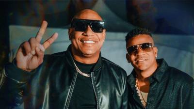 Alexander Delgado y Randy Malcom, integrantes de Gente de Zona.