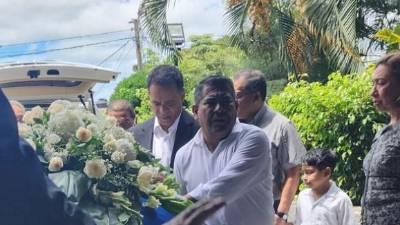 La muerte del exdiputado nacionalista ha consternado a la clase política del PN. Fotos: Jorge Zelaya, en Facebook.