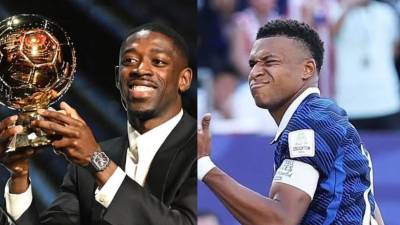La carrera por el Balón de Oro generó un inesperado cruce entre Kylian Mbappé y Ousmane Dembélé, dos de las principales figuras del fútbol francés.