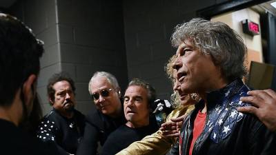 La banda de rock Bon Jovi en una imagen de su cuenta de Instagram.