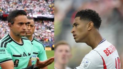 El árbitro hondureño Said Martínez ha sido tendencia en las últimas horas tras una jugada donde se vio involucrado con Jude Bellingham en el Inglaterra vs Ghana por el Mundial 2026.