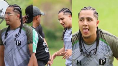 Davis Flow vivió una jornada que difícilmente olvidará ya que realizó su primer entrenamiento profesional como futbolista.