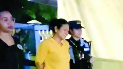 Alma Benjamín Flores fue capturada por la DPI.