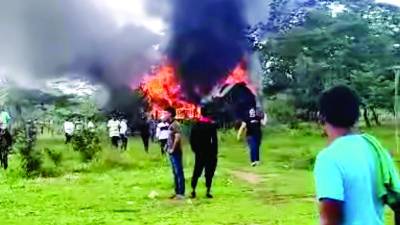Ejecución de orden de captura terminó en refriega.