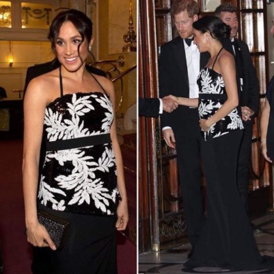 Meghan Markle luce su embarazo con atrevido look