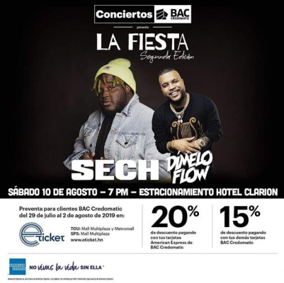 SECH en concierto por primera vez en Honduras