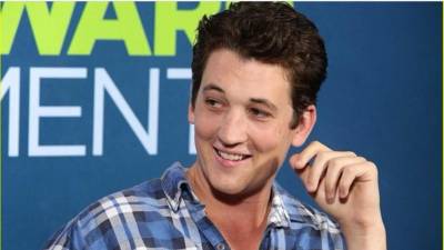 El actor Miles Teller.
