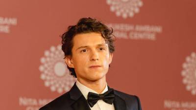 El actor Tom Holland.