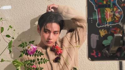 El cantante V, miembro de la banda de K-pop surcoreana BTS.