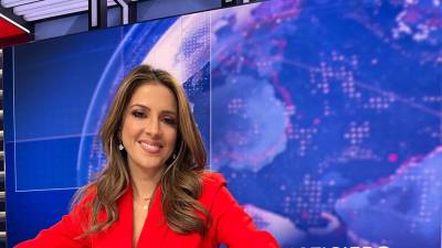 La presentadora de Noticias Univision, Maity Interiano,.