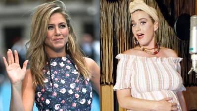 Jennifer Aniston y Katy Perry son muy buenas amigas.