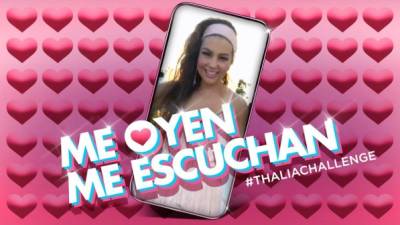 Thalía aprovechó su video viral y lanzó una canción de este.
