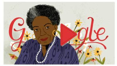 Doodle a Maya Angelou.