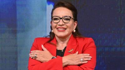 Xiomara Castro de Zelaya, presidenta electa de Honduras.