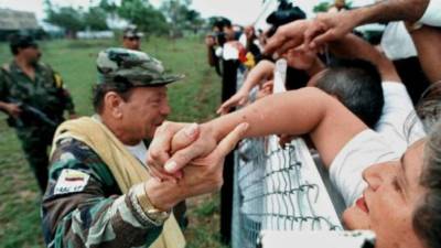 FARC, fue una organización guerrillera insurgente y terrorista de extrema izquierda en Colombia. Foto.EFE/Archivo