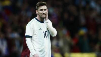Lionel Messi será el lider de la selección de Argentina en la Copa América. Foto AFP.