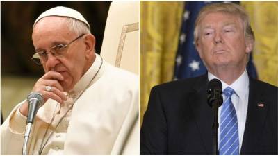 Fracisco y Trump se reunirán por primera vez en mayo próximo.