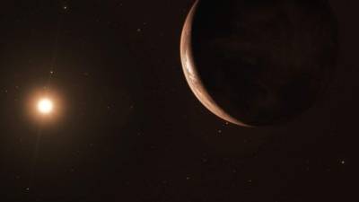 El planeta estrella b está a unos 6 años luz de la Tierra./Foto ESO.