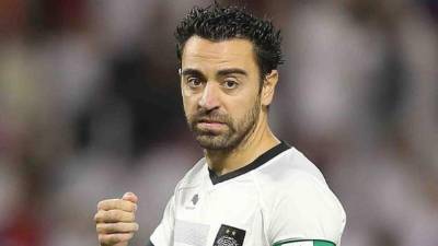 Xavi Hernández, capitán del Al Sadd catarí .
