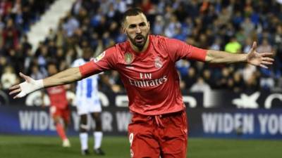 Benzema es el líder en la ofensiva del Real Madrid. FOTO AFP.