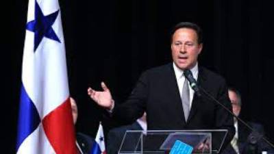 El expresidente de Panamá, Juan Carlos Varela. Foto: AFP