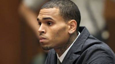 Chris Brown de 24 años de edad.