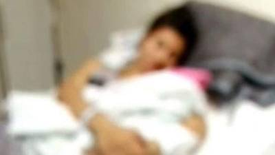 La niña de 12 años que dio a luz en Argentina.