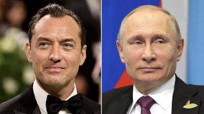 Los realizadores de la película sobre Putin con Jude Law no contactaron con el Kremlin.