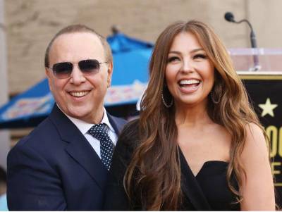 Thalía desató rumores de una separación con el magnate Tommy Mottola tras una polémica publicación en redes sociales.